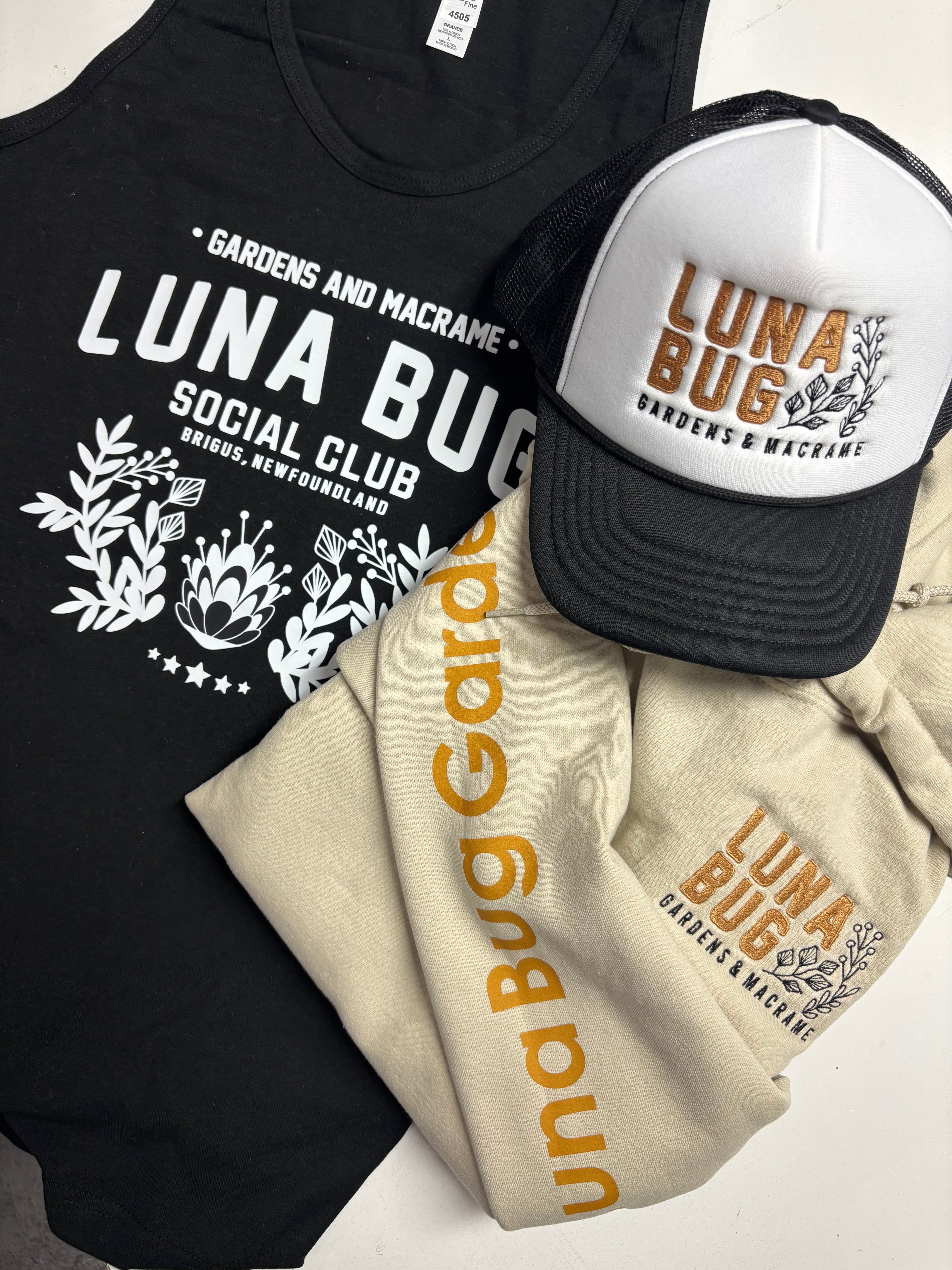 Message Bug Merch Luna Bug Merch – Luna Bug Gardens and Macrame