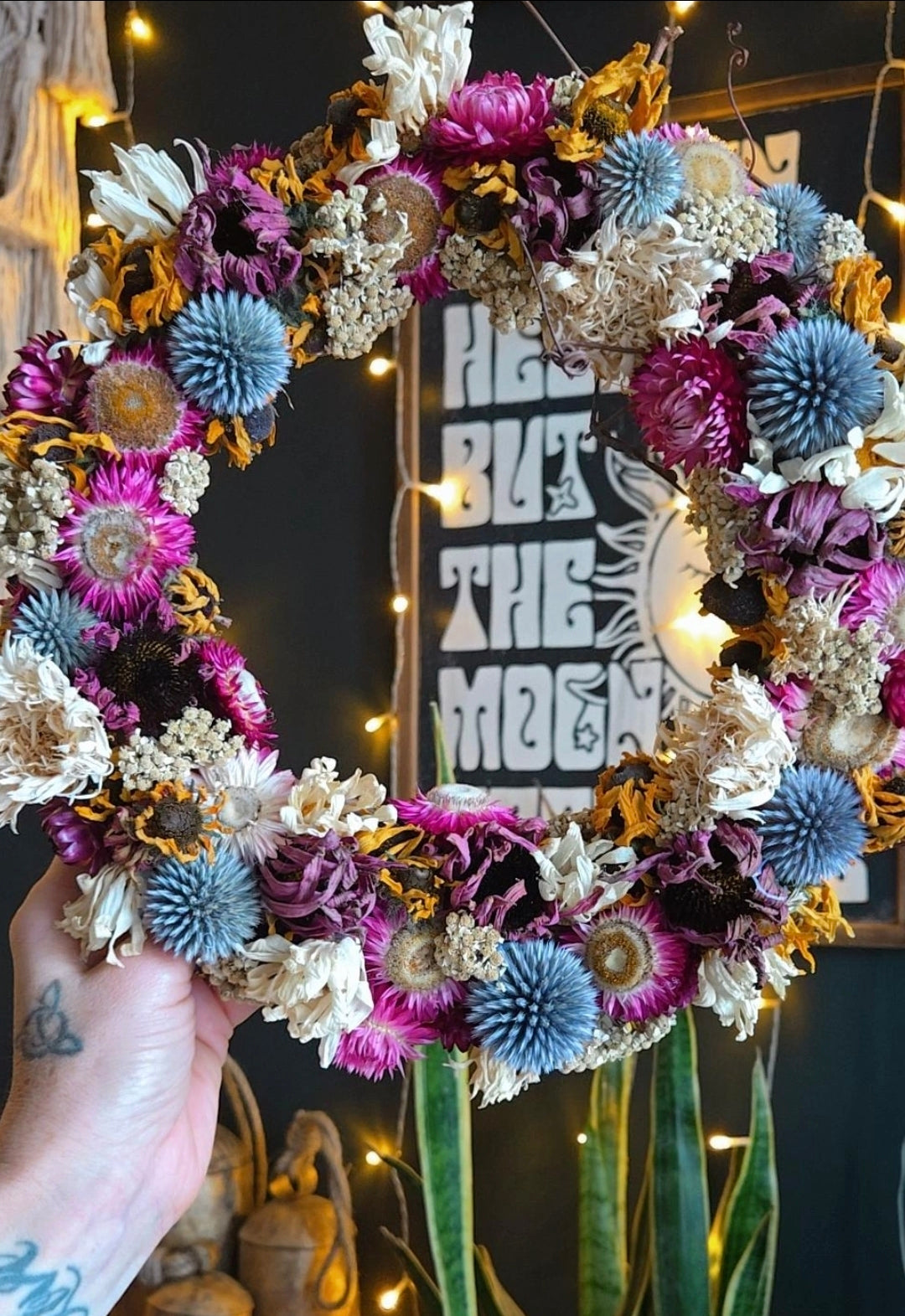 Dried Flower Wreath