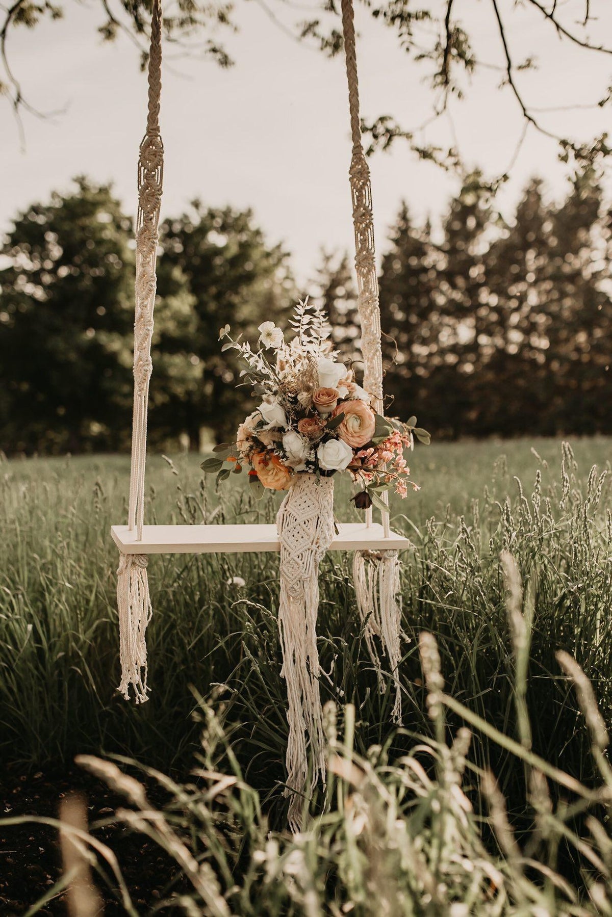 Macrame Bouquet Wrap