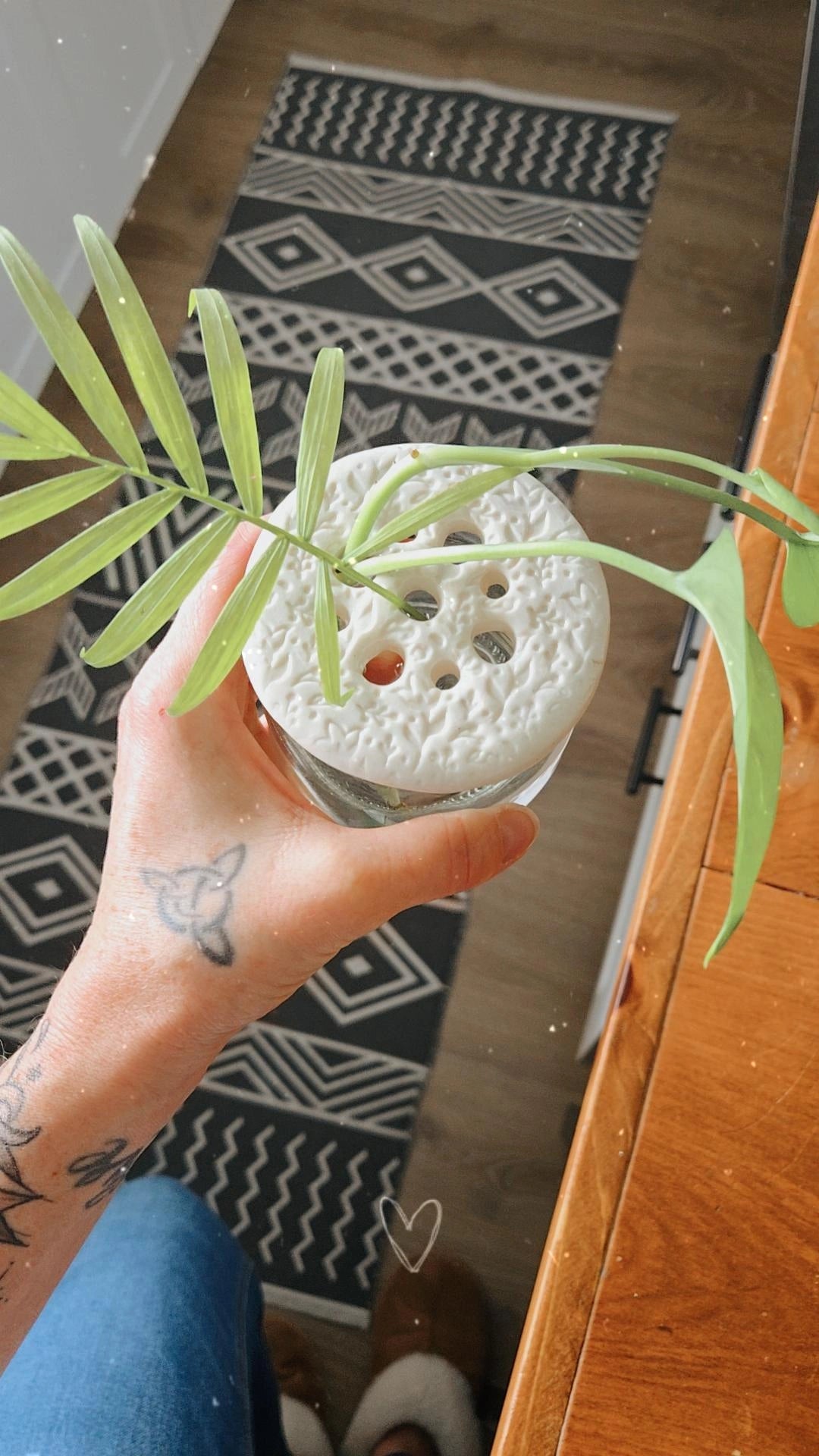 Handmade Flower Frog