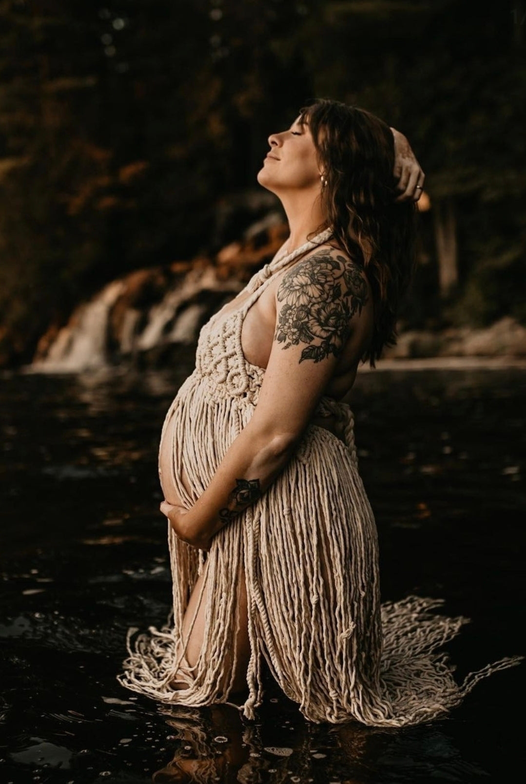 Full Piece Macrame Dress