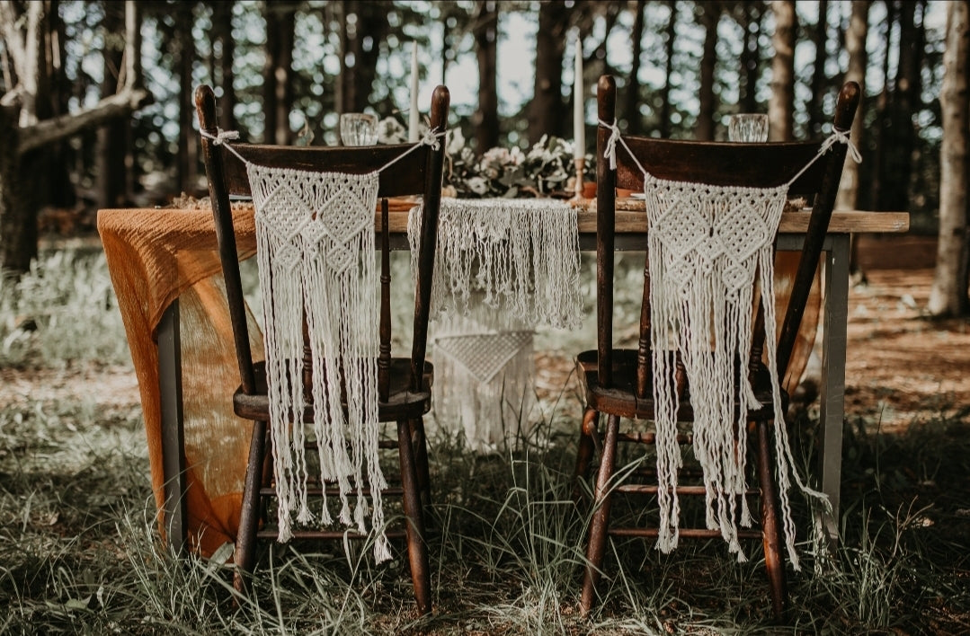 Macrame Chair Backings