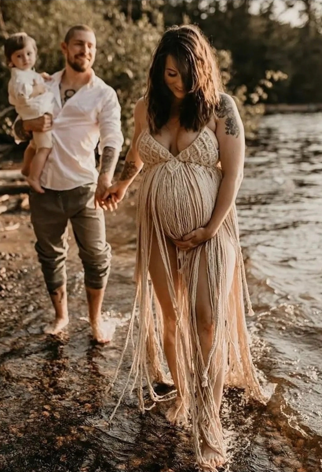 Full Piece Macrame Dress