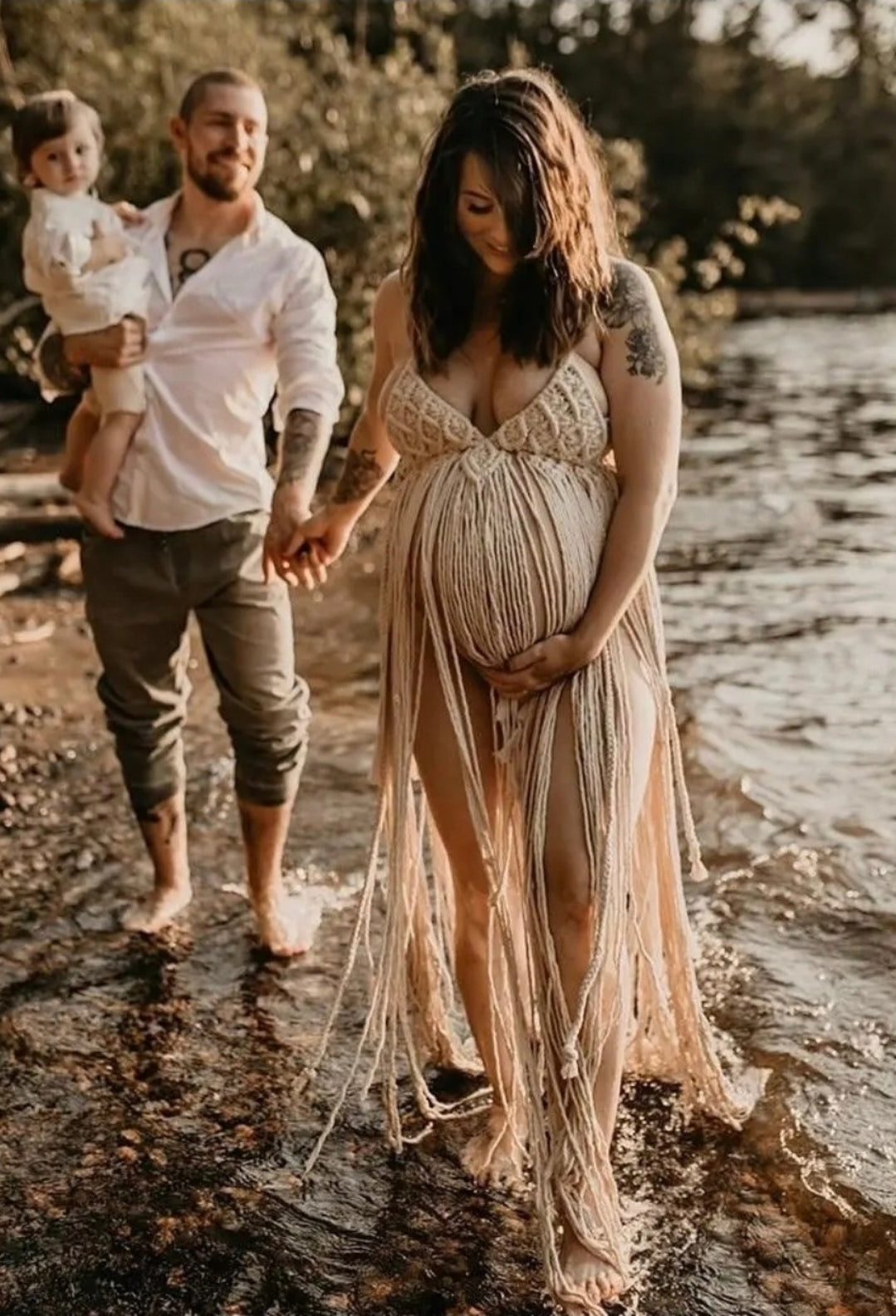 Full Piece Macrame Dress